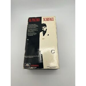 Scarface VHS 1983 Al Pacino MCA Universal 2-Tape Set Hi-Fi Stereo‎ 80047
